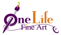 One Life Fine Art Logo